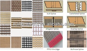 PTFE cinta transportadora de malla cinturón secador de teflón