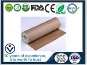 Tela de fibra de vidrio recubierto de grandes rollos Jumboo PTFE / Teflon