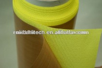 Fabricante de teflón ptfe cinta adhesiva de fibra de vidrio recubiertas cintas adhesivas
