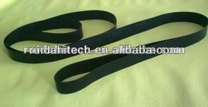 Tejido de fibra de vidrio PTFE / cinturón máquina de sellado